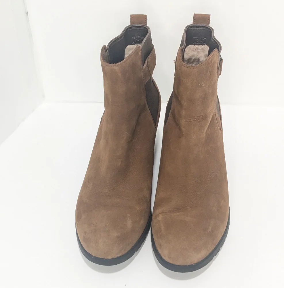 UGG Indra Waterproof Suede Boots
